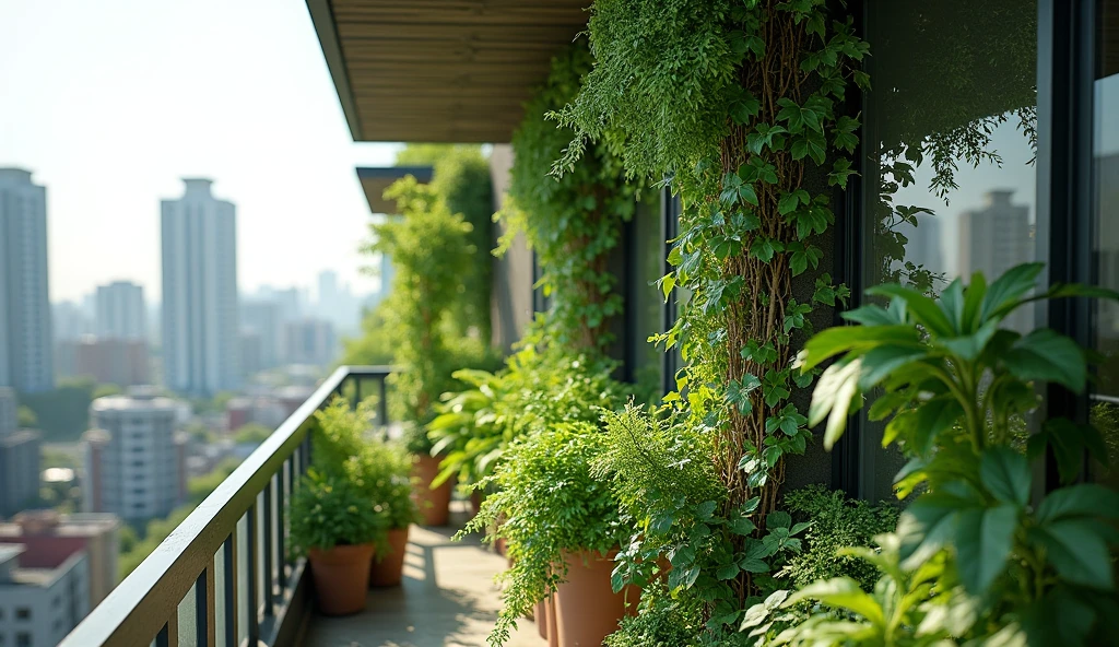 Jardinagem Vertical em Sacadas