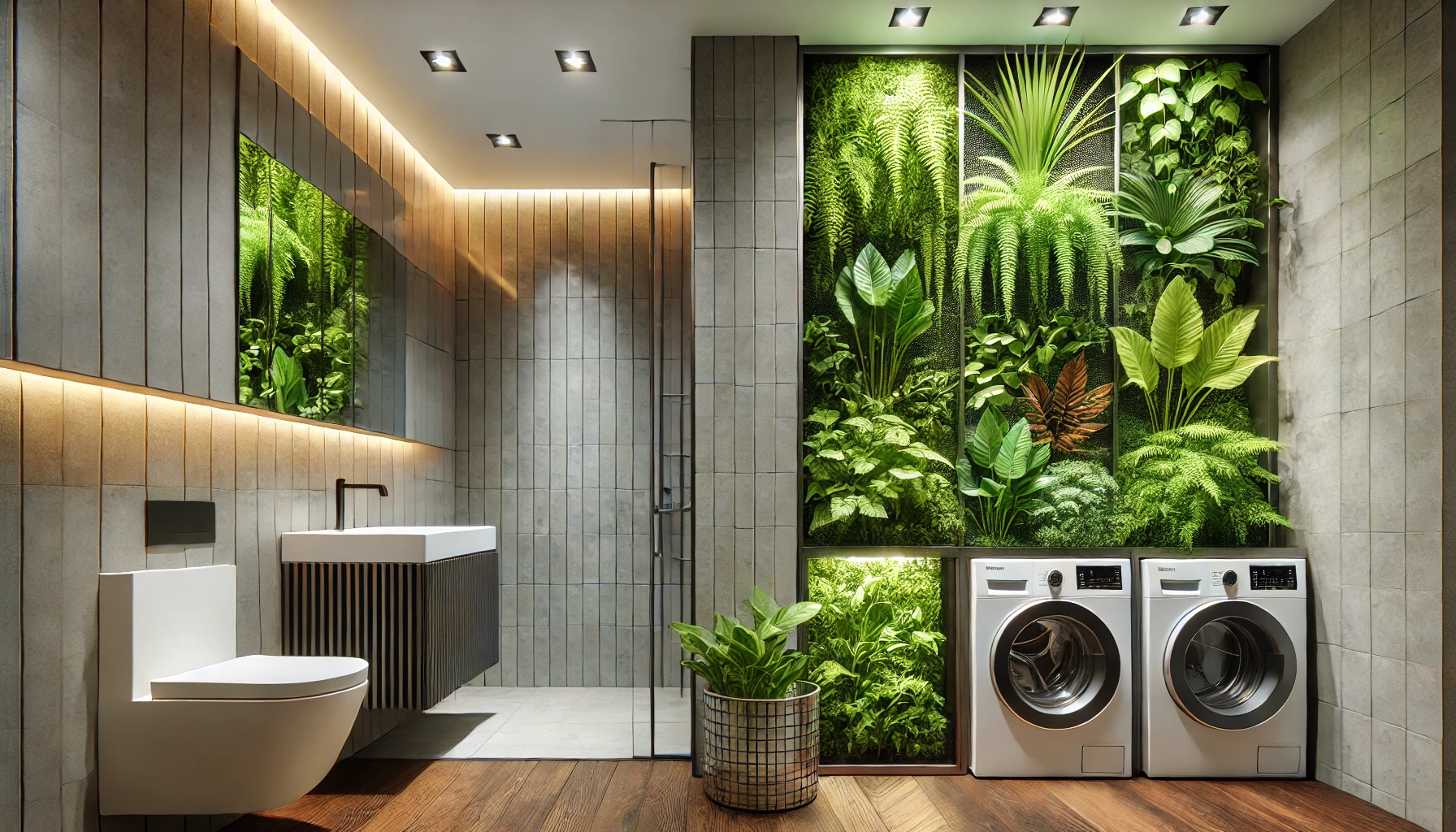 Jardins Verticais em Áreas com Alta Umidade