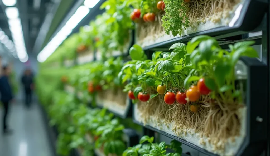 raízes de plantas