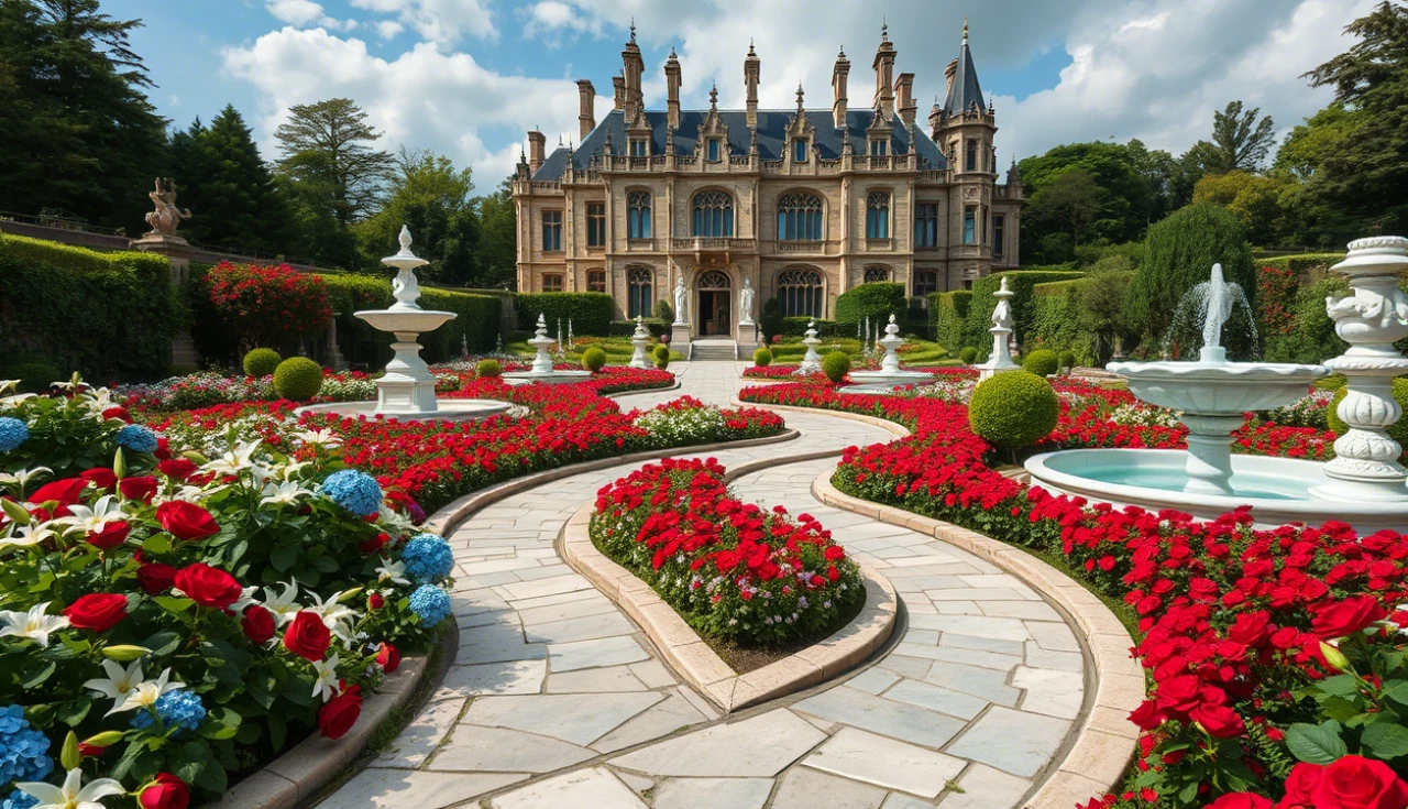 Jardins de castelo