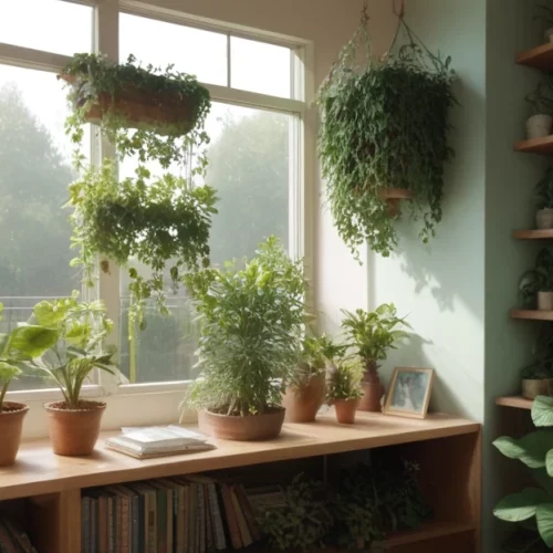 Como criar um jardim vertical portátil para apartamentos pequenos